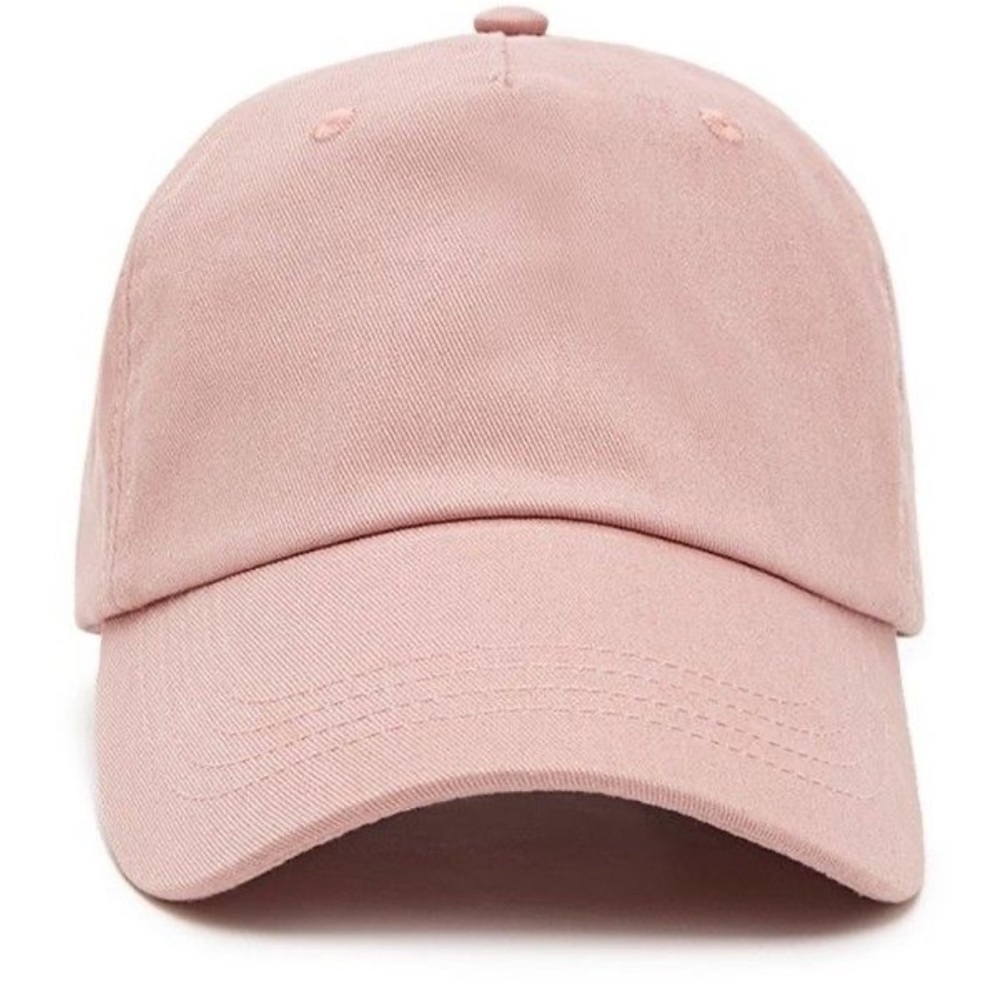 Forever 21 George Plain Pink Baseball Cap OS